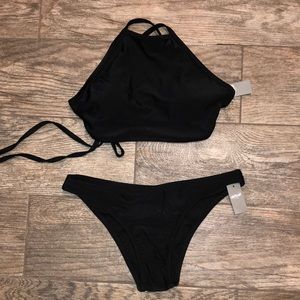 Arie Black two piece bathing suit